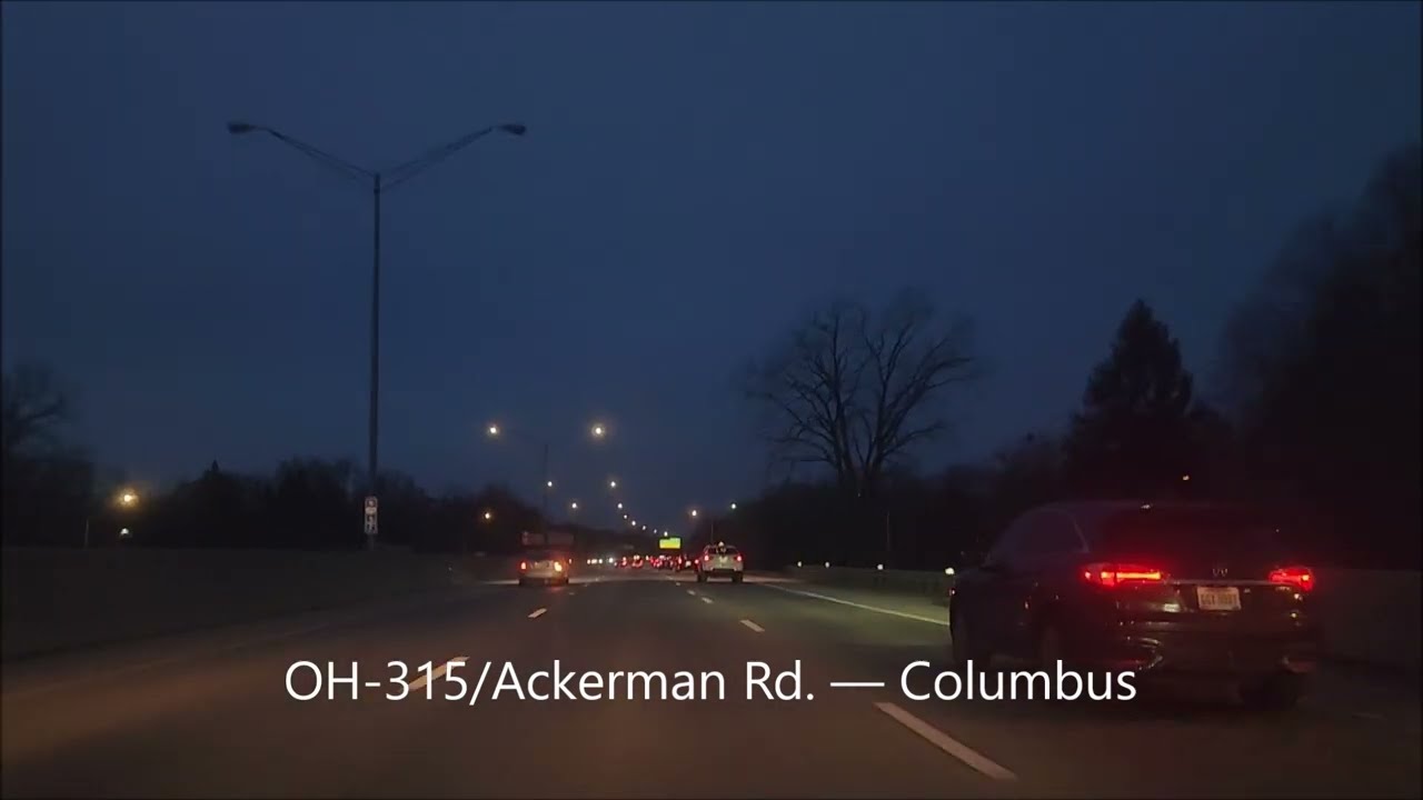 OH-315 North, I-270 East, I-71 North, I-480 West Bridge Sounds | Columbus → Cleveland, OH