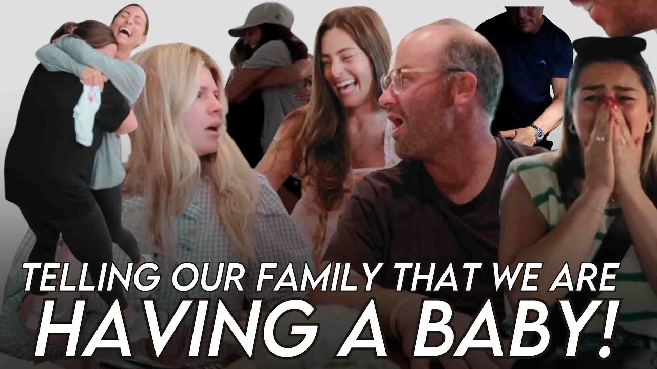 Telling our Family that we are having a BABY!