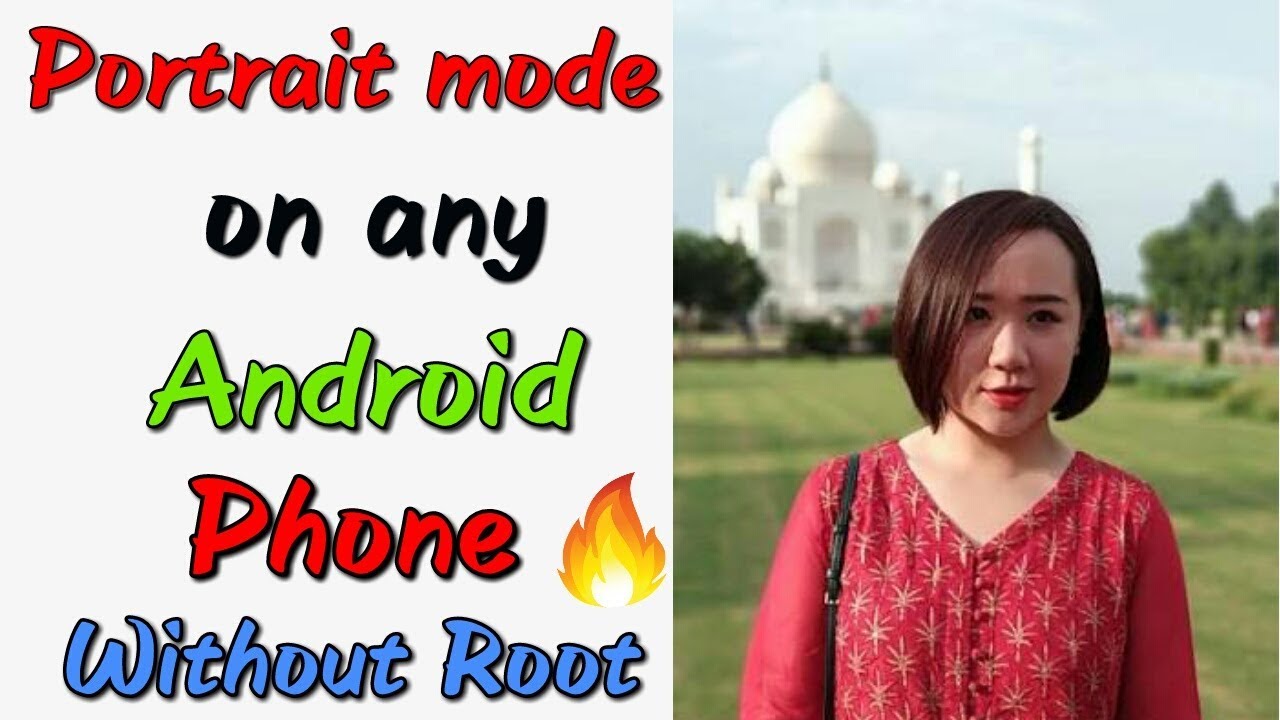 Get portrait mode on any Android device|| without Root||on lollipop, marshmallow||Hindi||2018