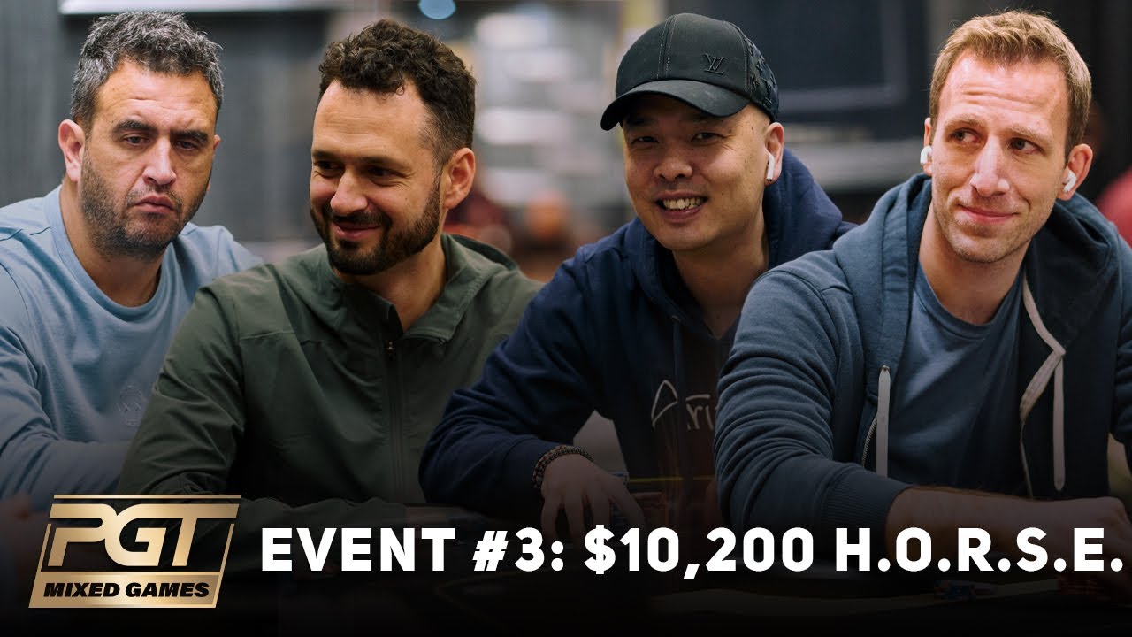Chino Rheem, Benny Glaser, Alex Livingston & Rob Mizrachi Headline STACKED $10k HORSE Final Table!