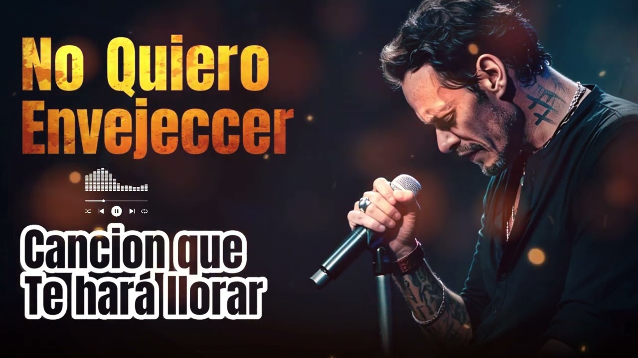 Marc Anthony – No Quiero Envejeccer | Bolero Triste 2026