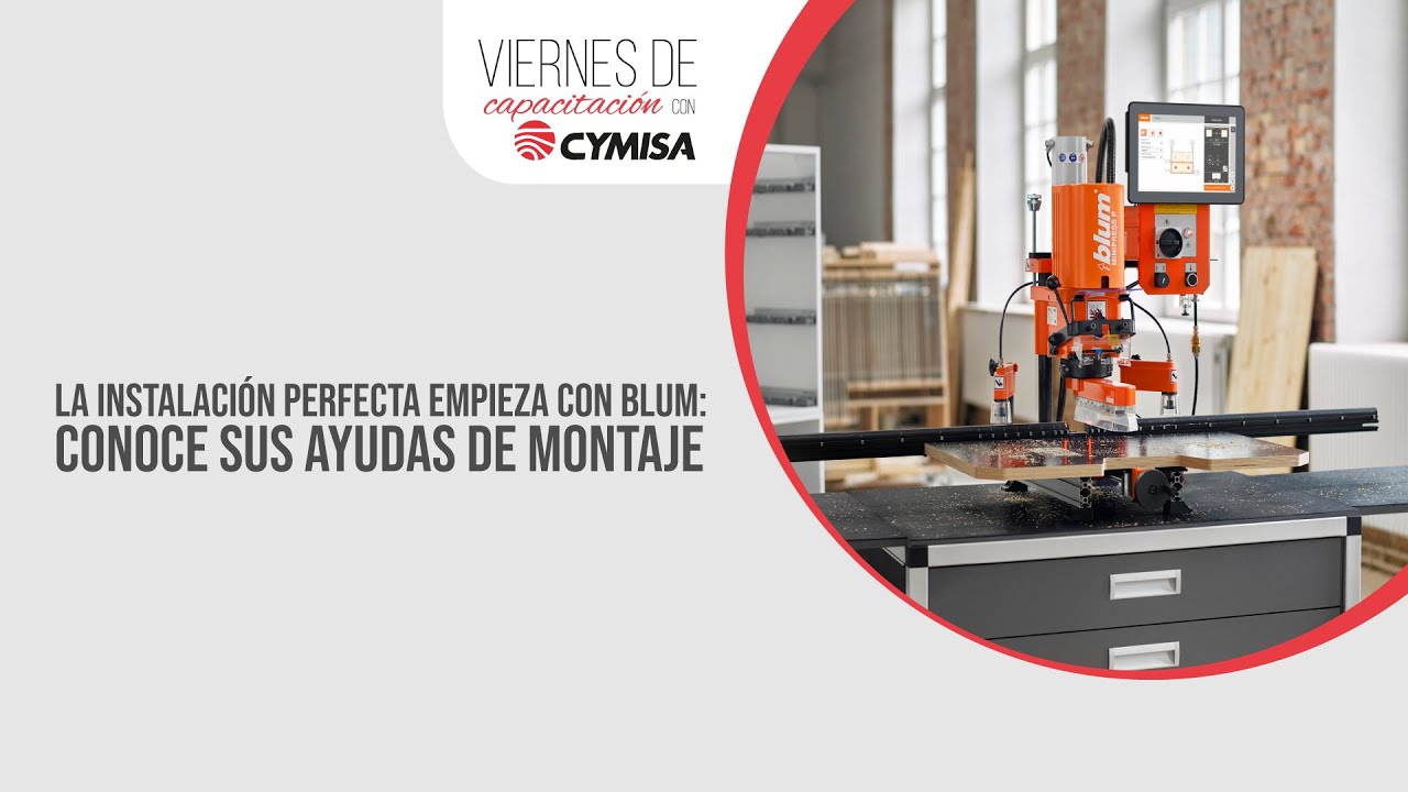 70 Capacitación CYMISA: La Instalacion Perfecta Empieza Con Blum MINIPRESS P y EASYSTICK