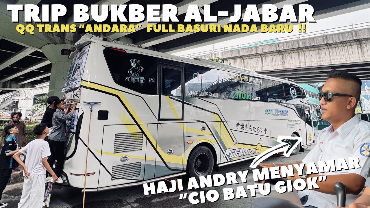 PENYAMARAN TERBONGKAR !! inilah sosok Hj.Andry😎KESERUAN TRIP NGABUBURIT AL JABAR🤩
