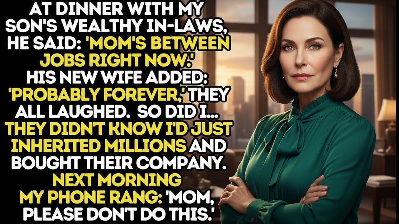 My Daughter-in-Law Listed Me As “Unemployed” For Her Parents – Next Morning My Son Called…