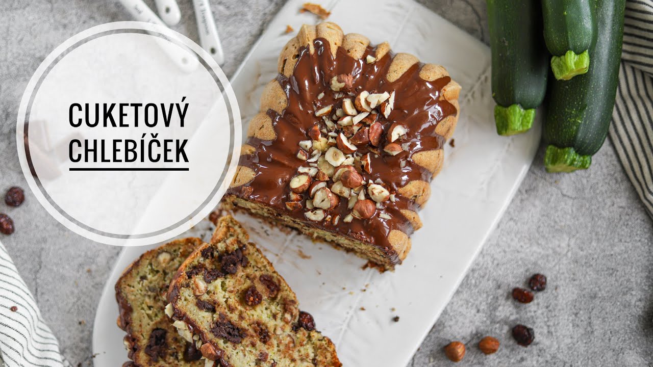 CUKETOVÝ CHLEBÍČEK | vegan recepty | MaruškaVEG