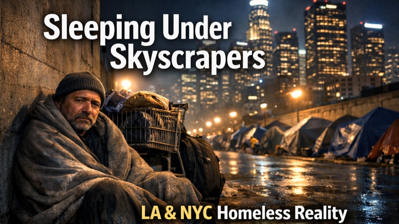How Homeless People Survive in LA and NYC (The Hidden Crisis)