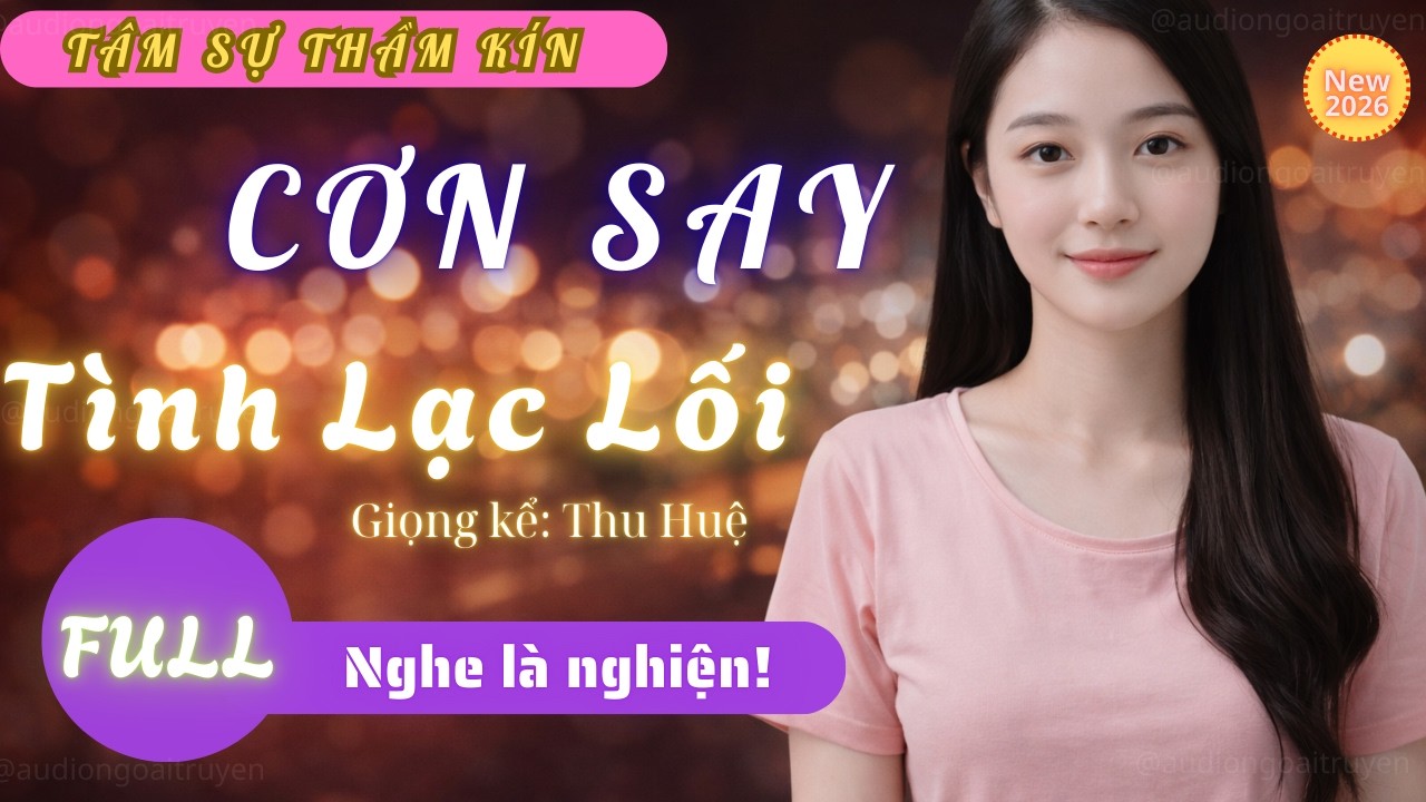 CƠN SAY TÌNH LẠC LỐI – NGHE 5 PHÚT ĐÃ NGHIỆN | TRUYỆN ĐÊM KHUYA HAY