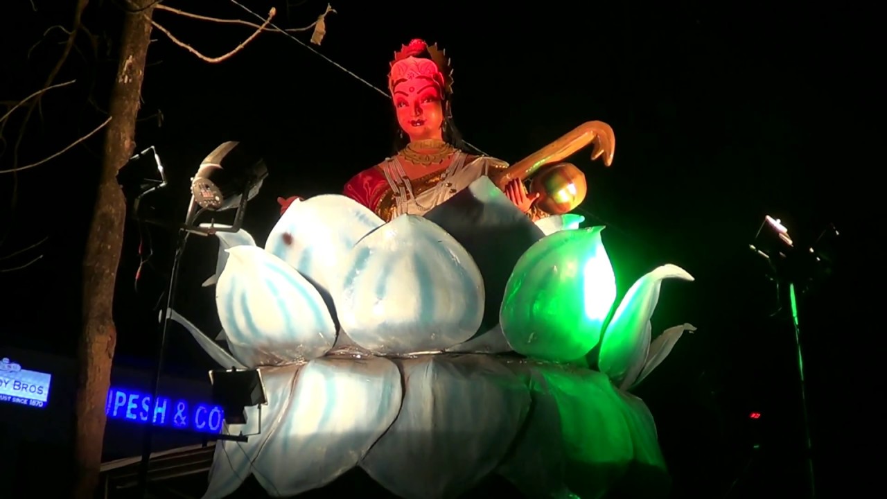 VEENAVANI ;festival float jeeva arts veliyam