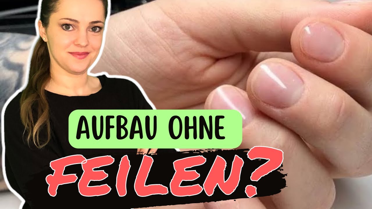 Gelnägel OHNE NACHFEILEN - so klappt es 😍 Arbeiten mit Einphasengel und Fiberglasgel