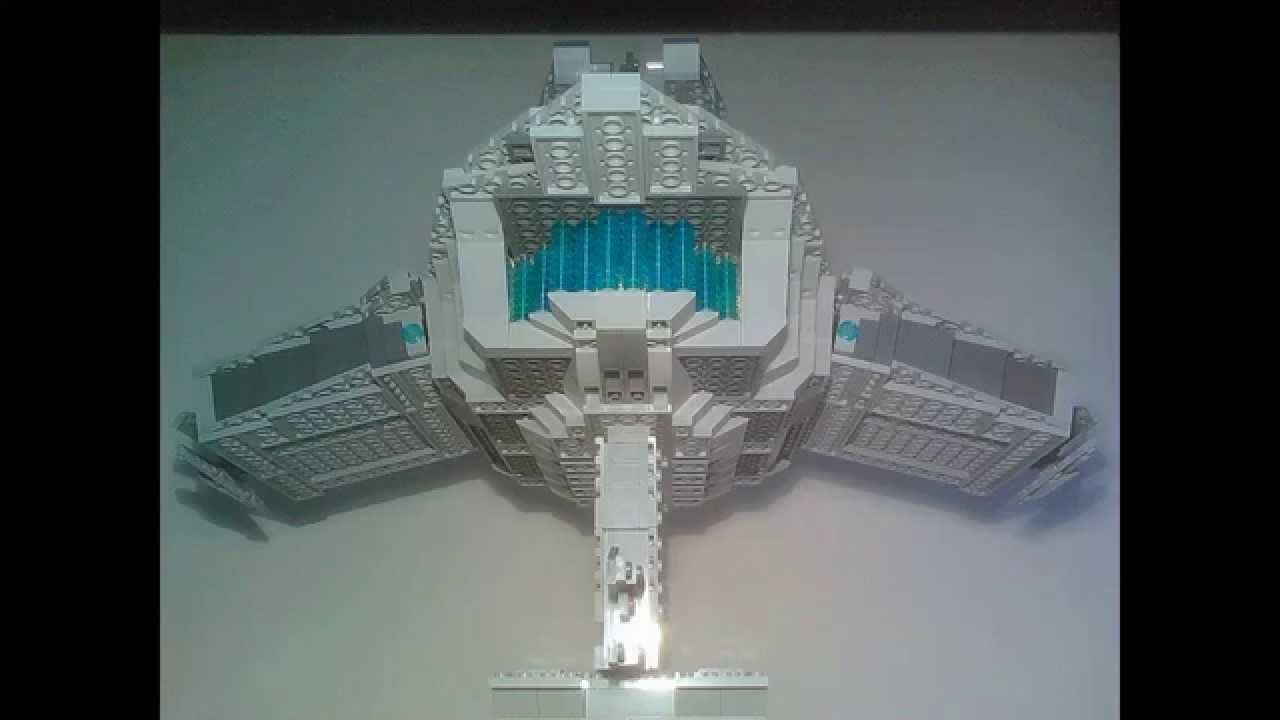 Lego stargate MOC: replicator frigate/controlled vessel