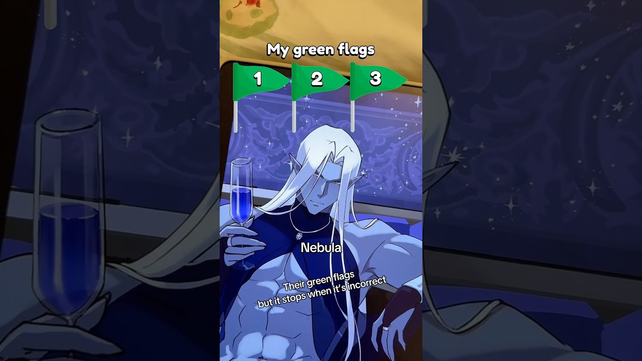 Green Flag - We Are but Blood and Shadow #webtoon #oc #dnd