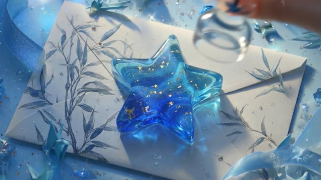 【AI ASMR】誕生月ガラスシーリングスタンプ🕊💌あなたはどれが好き？┊︎ Glass Sealing Stamp ASMR 💎