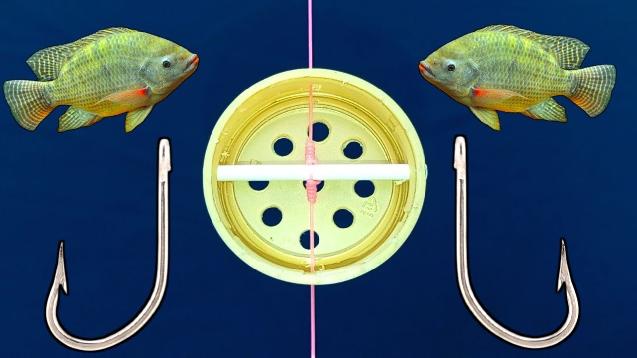 How to tie a fishing knot - Two hook for Bottom fishing