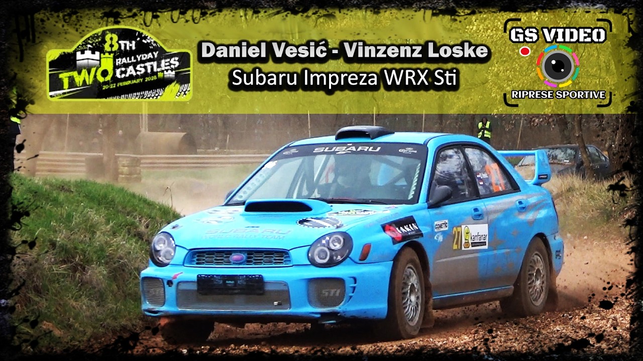 8. Rally Day Two Castles 2026 | Daniel Vesic-Vinzenz Loske | Subaru Impreza