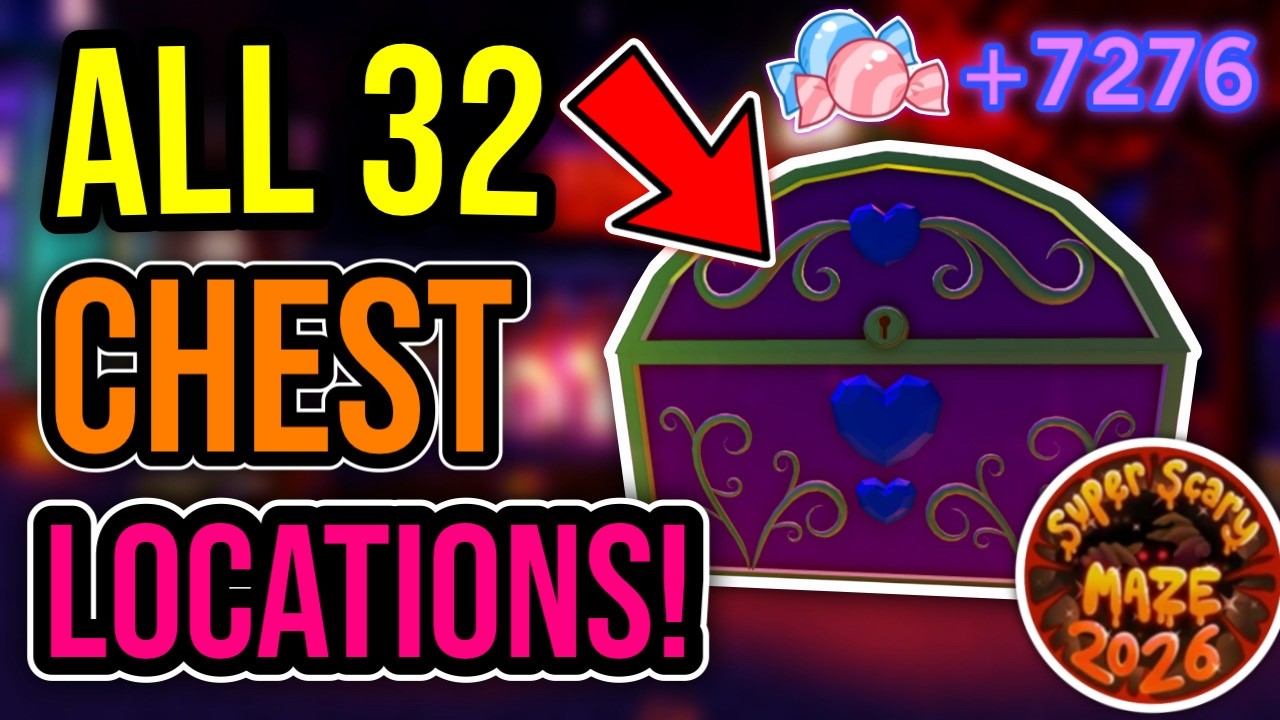 ALL 32 CHEST LOCATIONS in Wickery cliffs & super scary MAZE 2026! (easy) in Royale High | Roblox