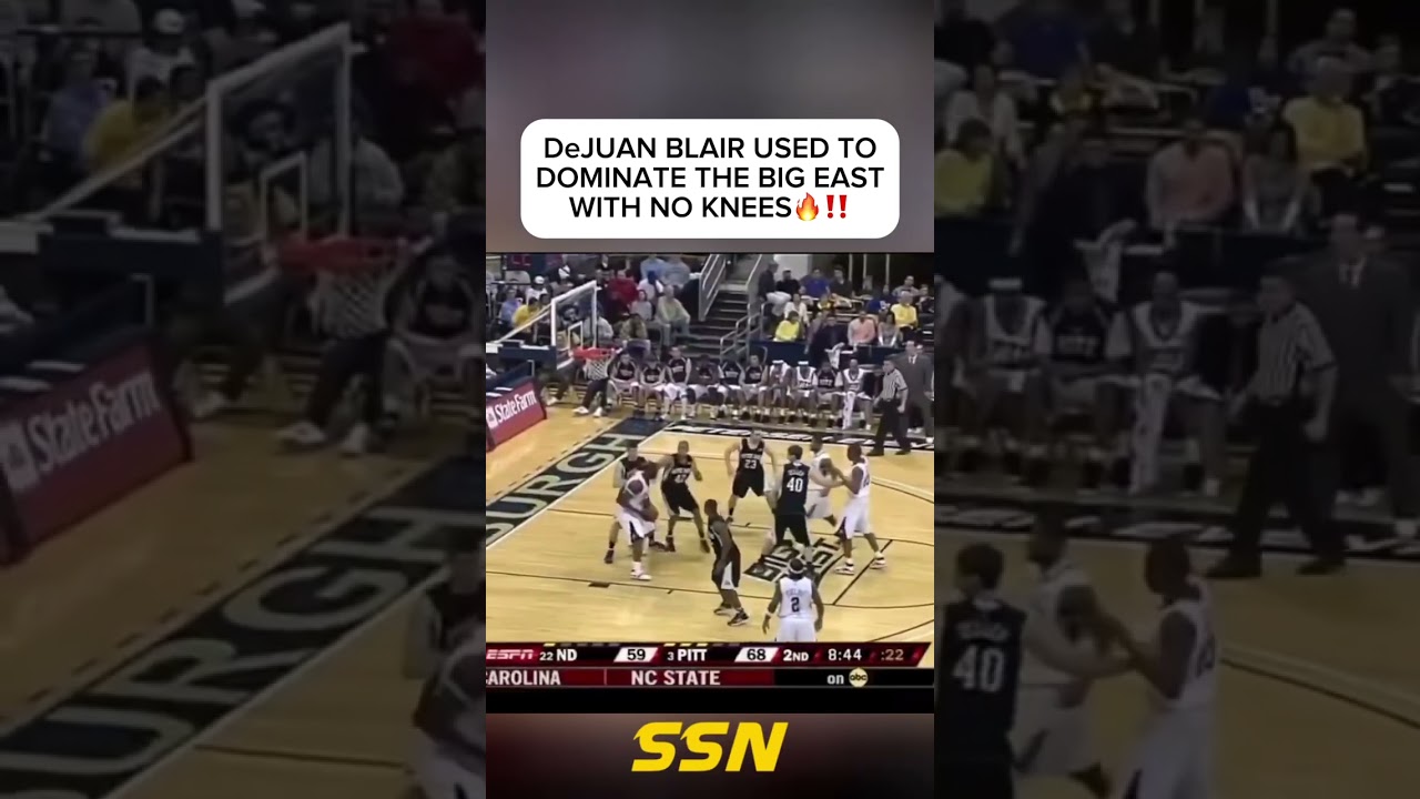 DeJuan Blair Used To Dominate at PITT🔥‼️
