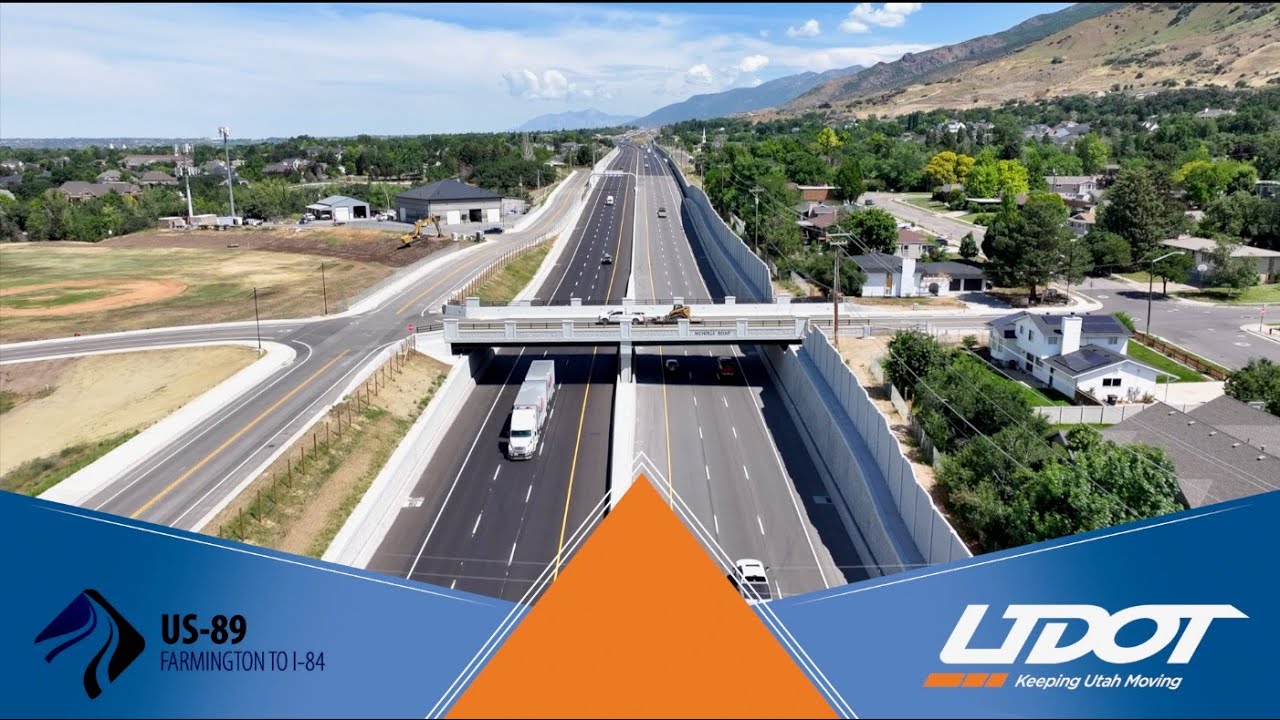 US-89: Farmington to I-84 Now Complete