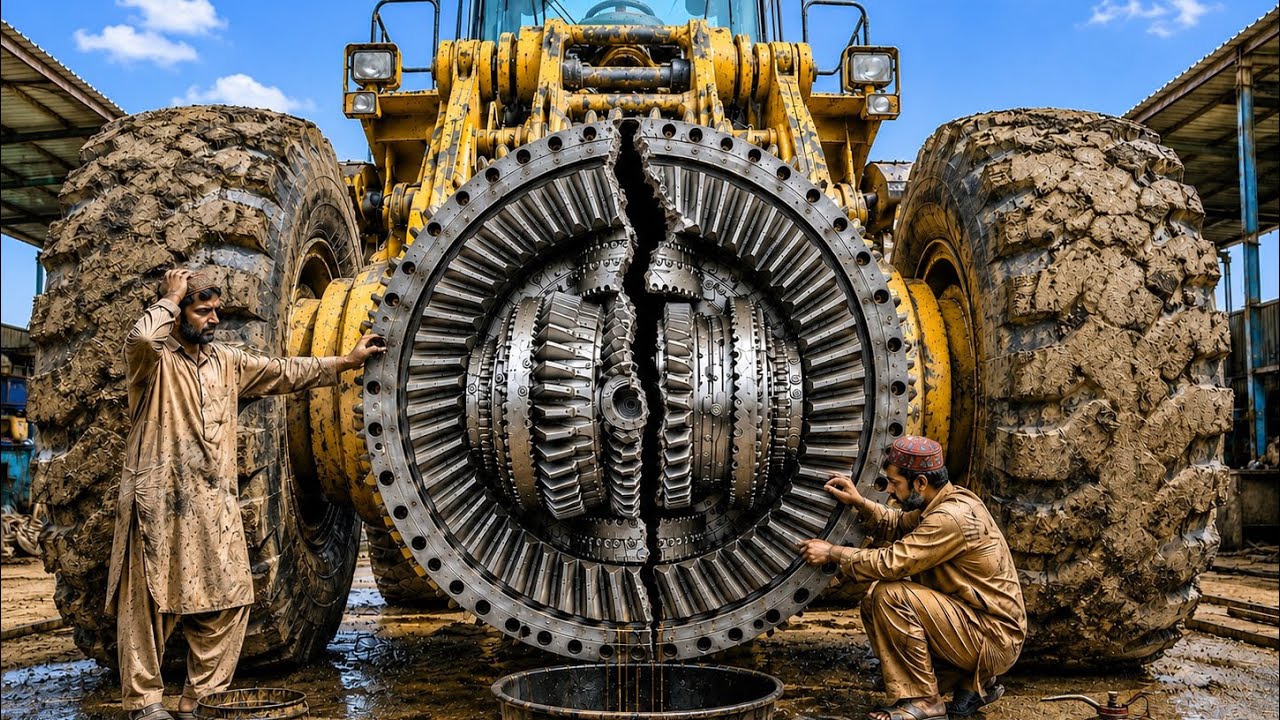 🔥Caterpillar Differential BROKE Under a Massive Rock Load! $2,500 Mountain Repair