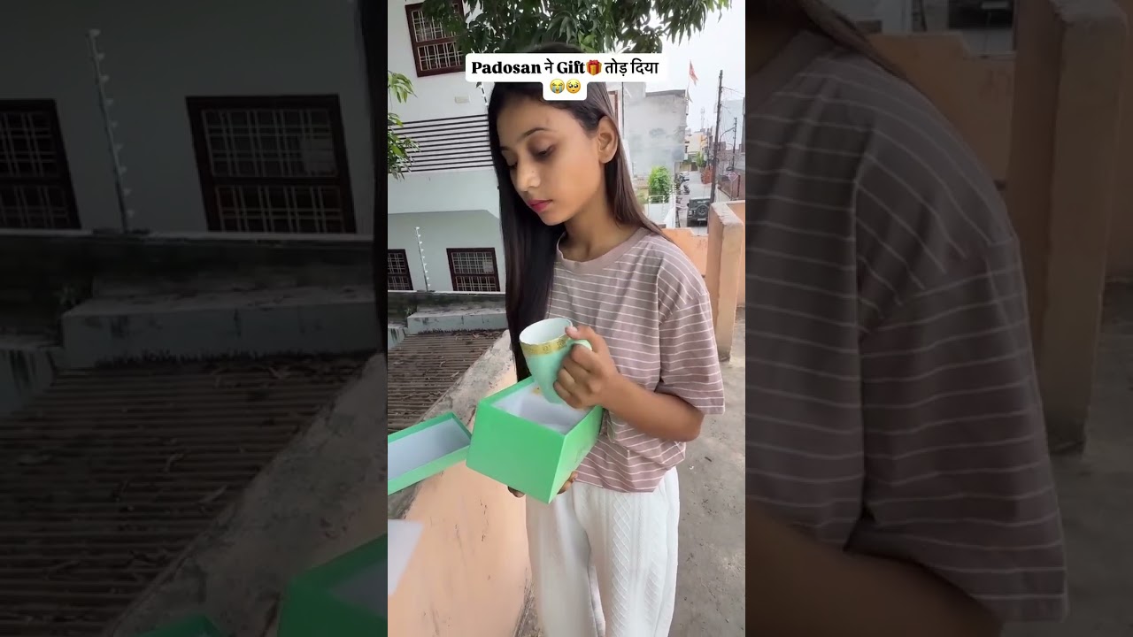 Padosan ने Gift 🎁 तोड़ दिया 😭🥹