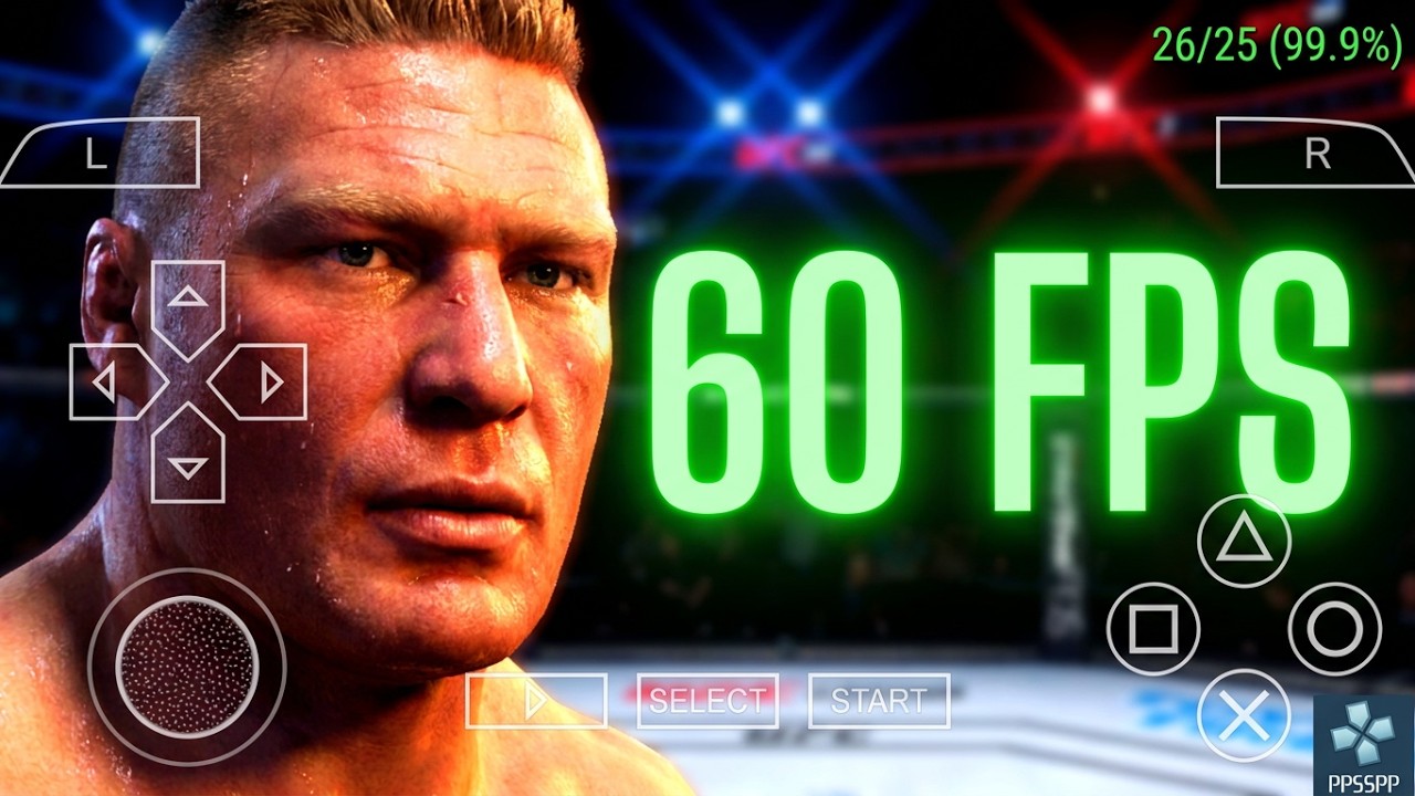 UFC Undisputed 2010 Title Mode PSP Game PPSSPP Emulator Android Gameplay (60 FPS)