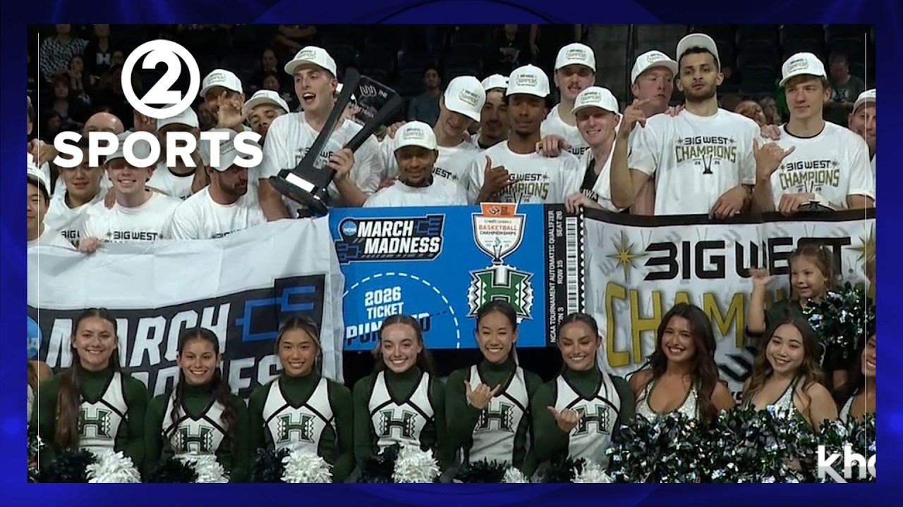 Hawaii earns 13th seed, will face 4th seed Arkansas in 1st round of NCAA Tournament