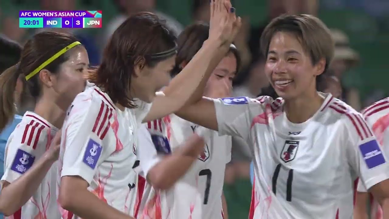 【女子亞洲盃-精華片段🌏🏆⚽ 】​2026-03-07 印度女足🇮🇳 0:11 日本女足🇯🇵