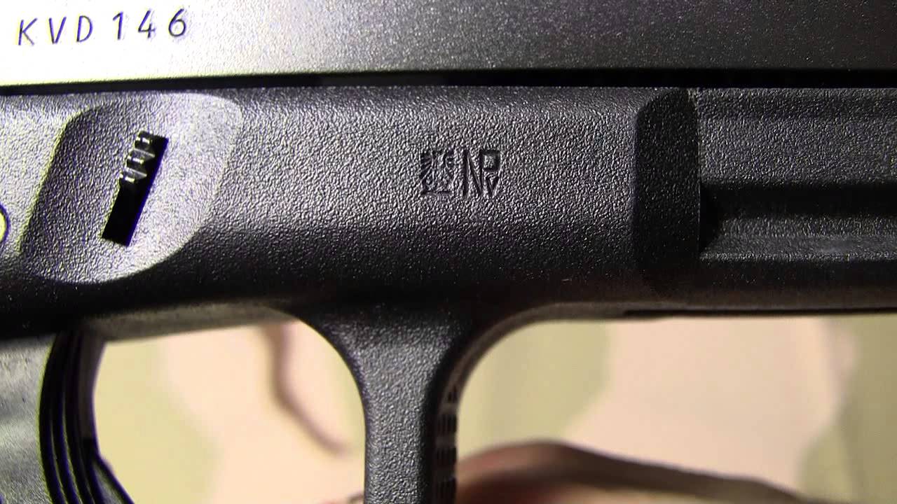 Austrian proof marked Glock 19 (and what the proof marks mean)