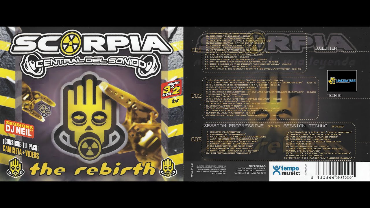 Scorpia - The Rebirth (CD 1)