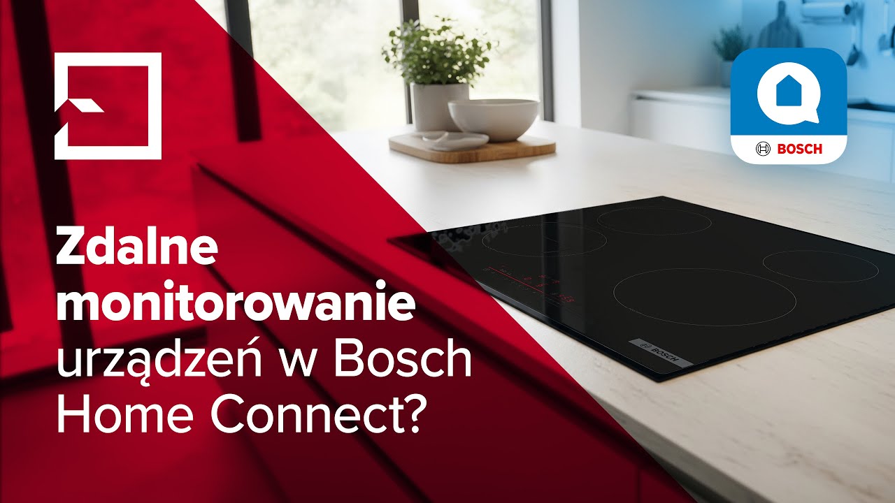 Sterowanie płytą indukcyjną z telefonu?! Tak działa Bosch Home Connect
