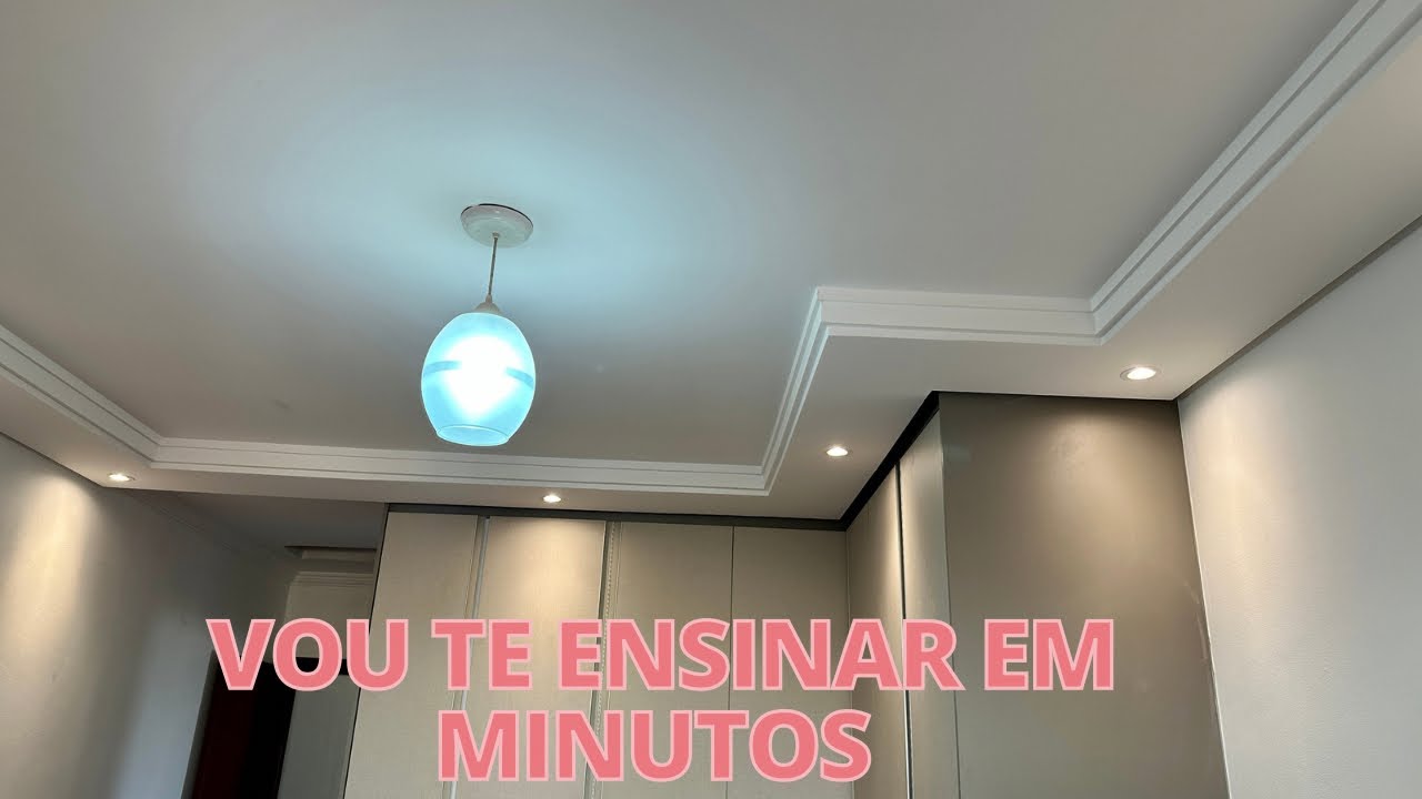 Faça você mesmo: A técnica mais simples para criar sanca de isopor