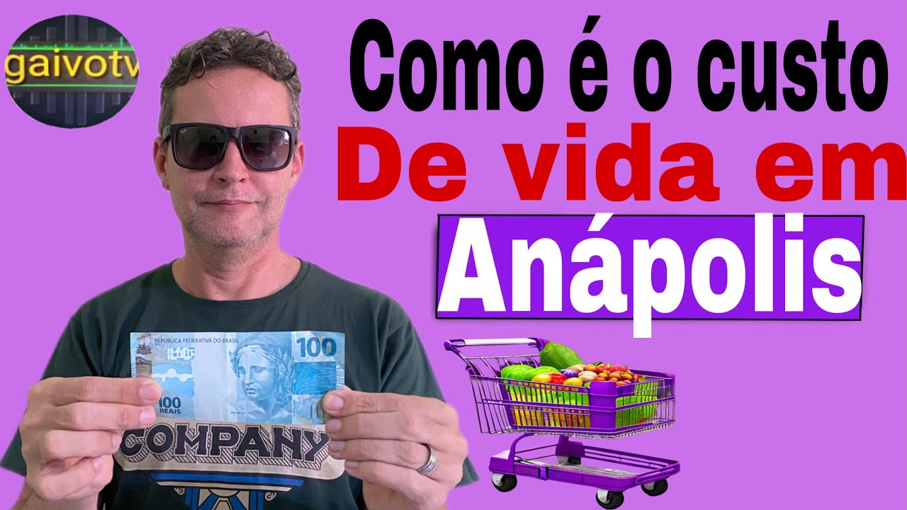 Como é o custo de vida em Anápolis