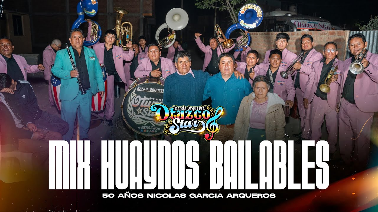 BANDA OTUZCO STAR 2026 - MIX HUAYNOS BAILABLES  - 50 AÑOS NICOLAS GARCIA
