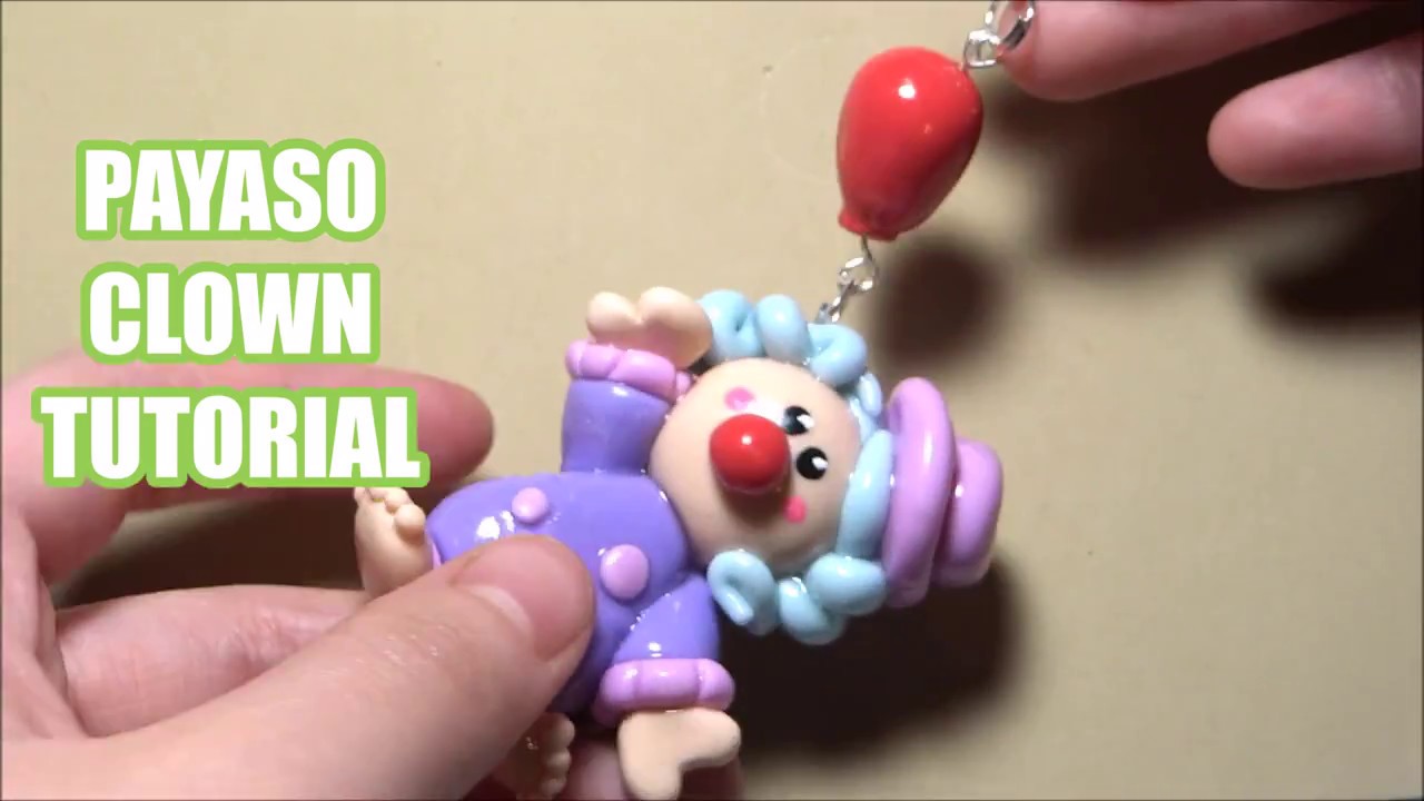 💟 Payaso / Clown Tutorial 💟 (Porcelana Fria-Cold Porcelain)