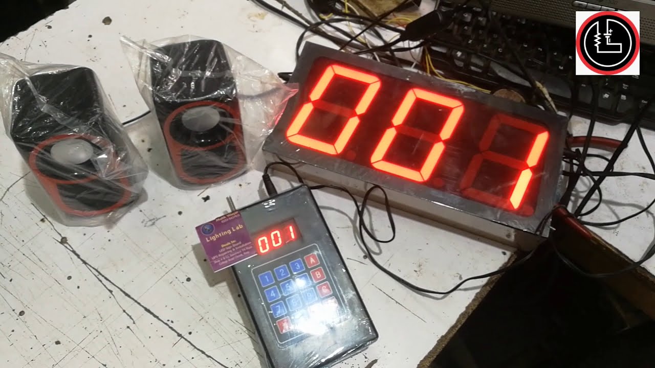 Token Display System | Wireless Token Calling System | Lighting Lab