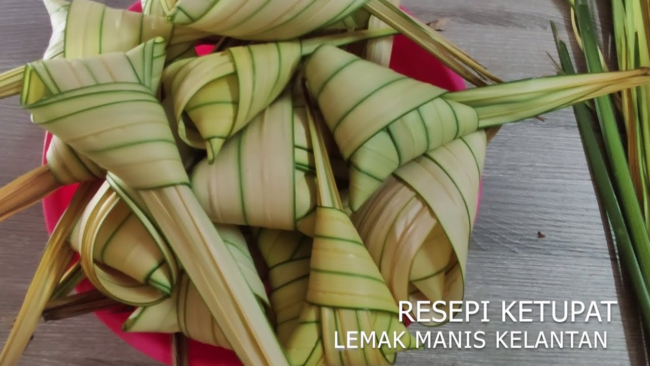 Resepi Ketupat Palas Kelantan Perkongsian Mak Mertua Dari Kuala Krai. Manis, Berlemak & Sedap Boh