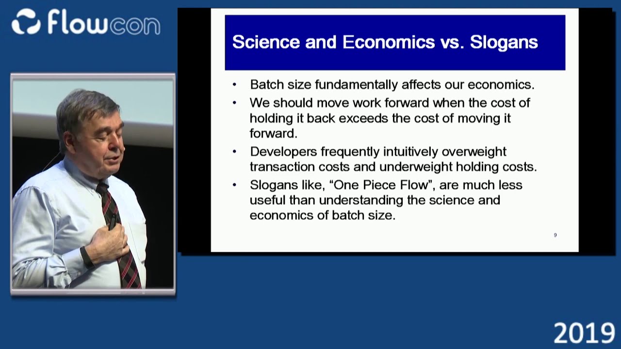 The science of batch size - Donald G Reinerstsen at FlowCon France 2019 - E12