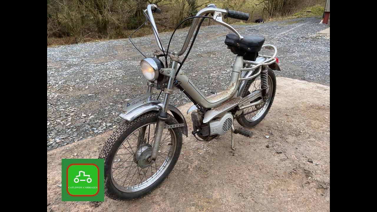 MZV CAMBRIDGE VINTAGE MOPED ALL WORKS www.catlowdycarriages.com