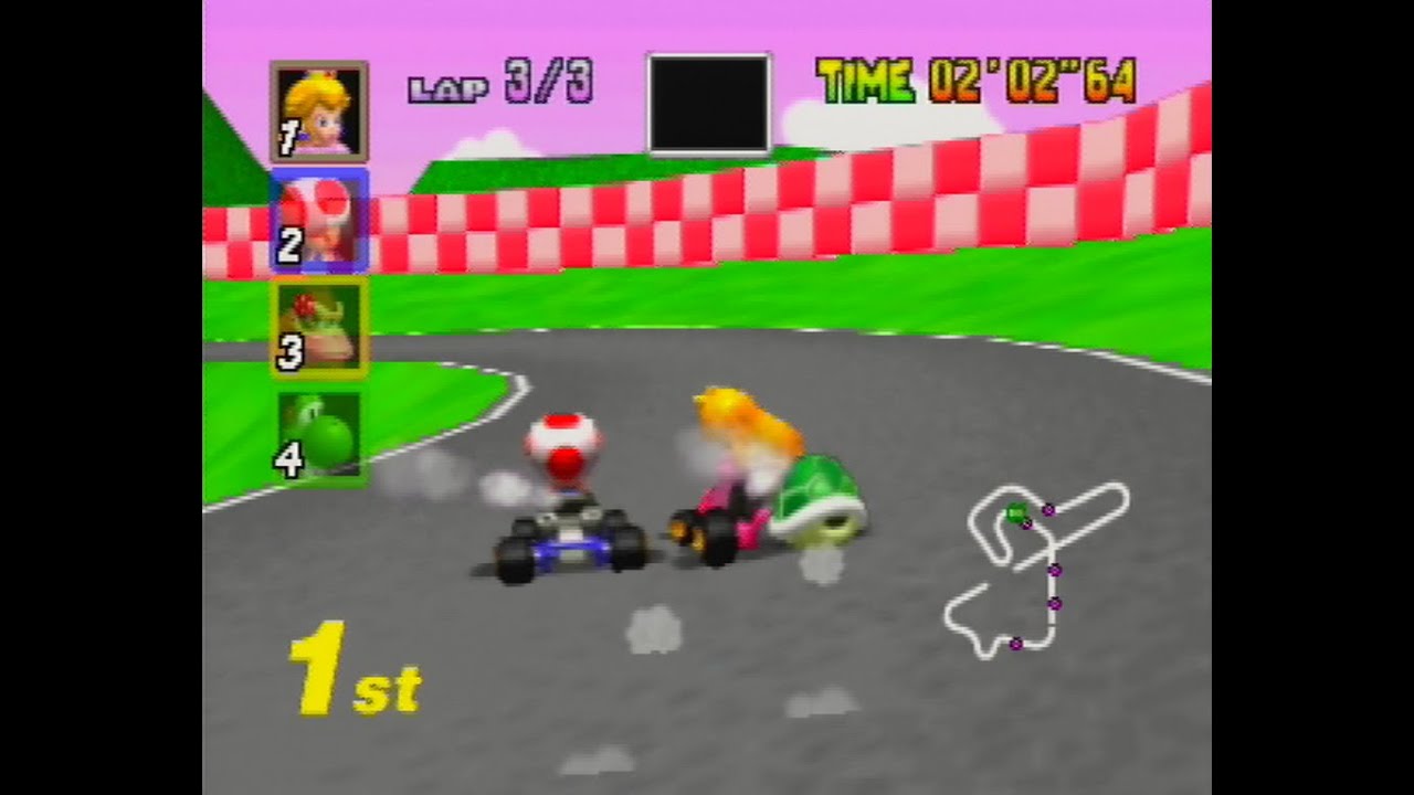Mario Kart 64 - Royal Raceway [N64]