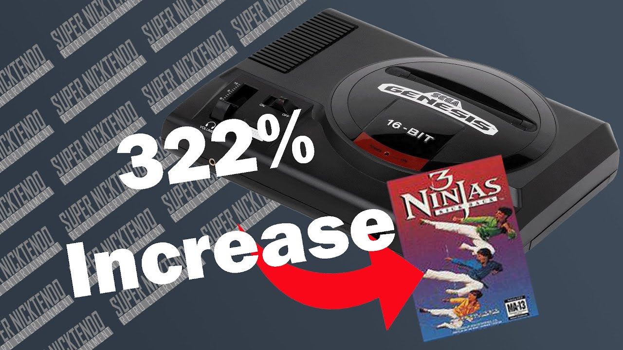 Will Sega Genesis Games Prices Finally Start to Drop? [Retronomics]