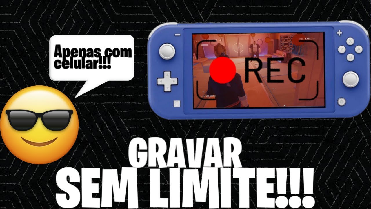 Como eu gravo a tela do Nintendo switch lite Rápido e fácil 😉