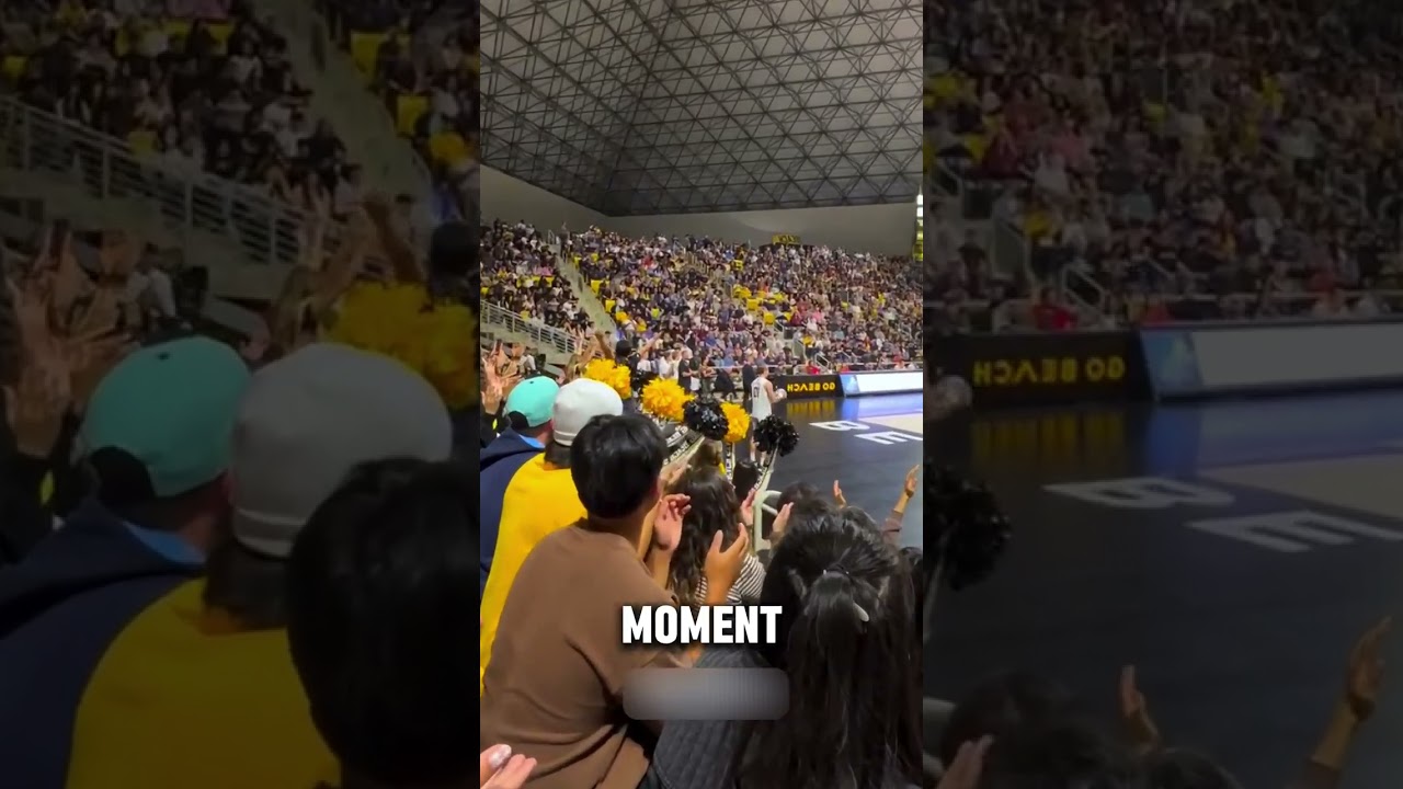 Perfect Crowd Clap at Volleyball Match! 👏🏐