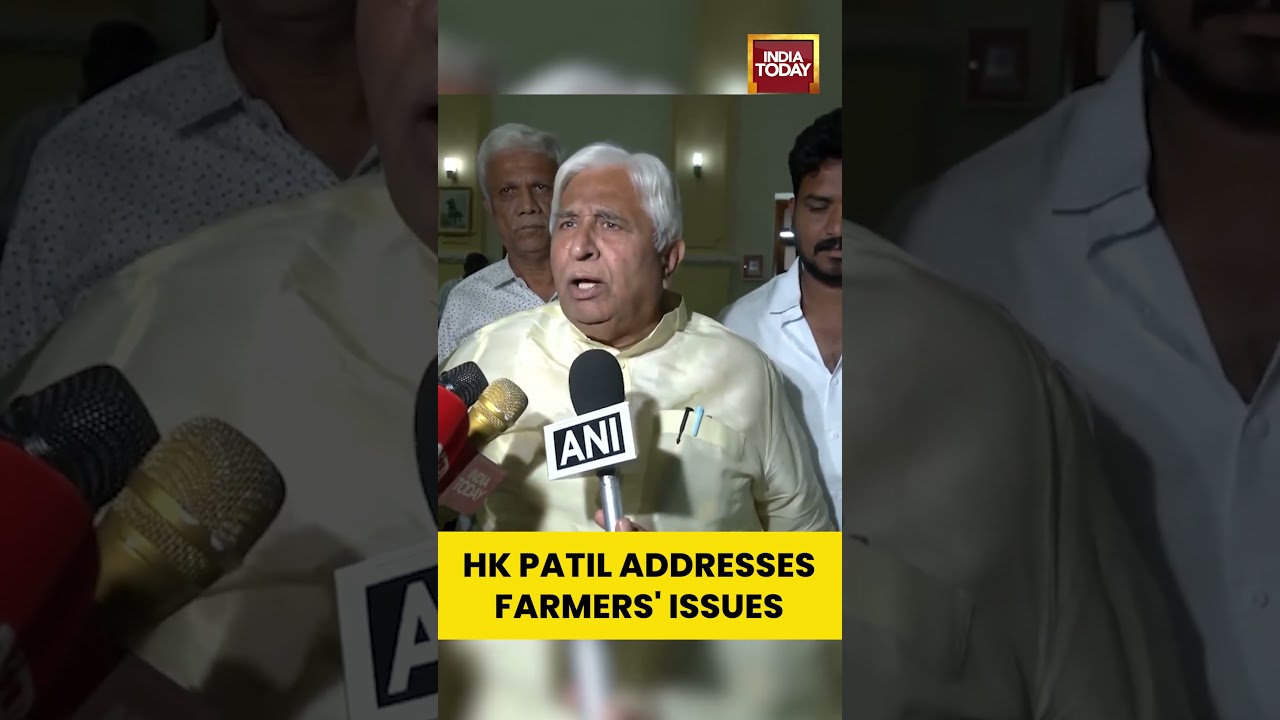 HK Patil Addresses Farmers&rsquo; Concerns
