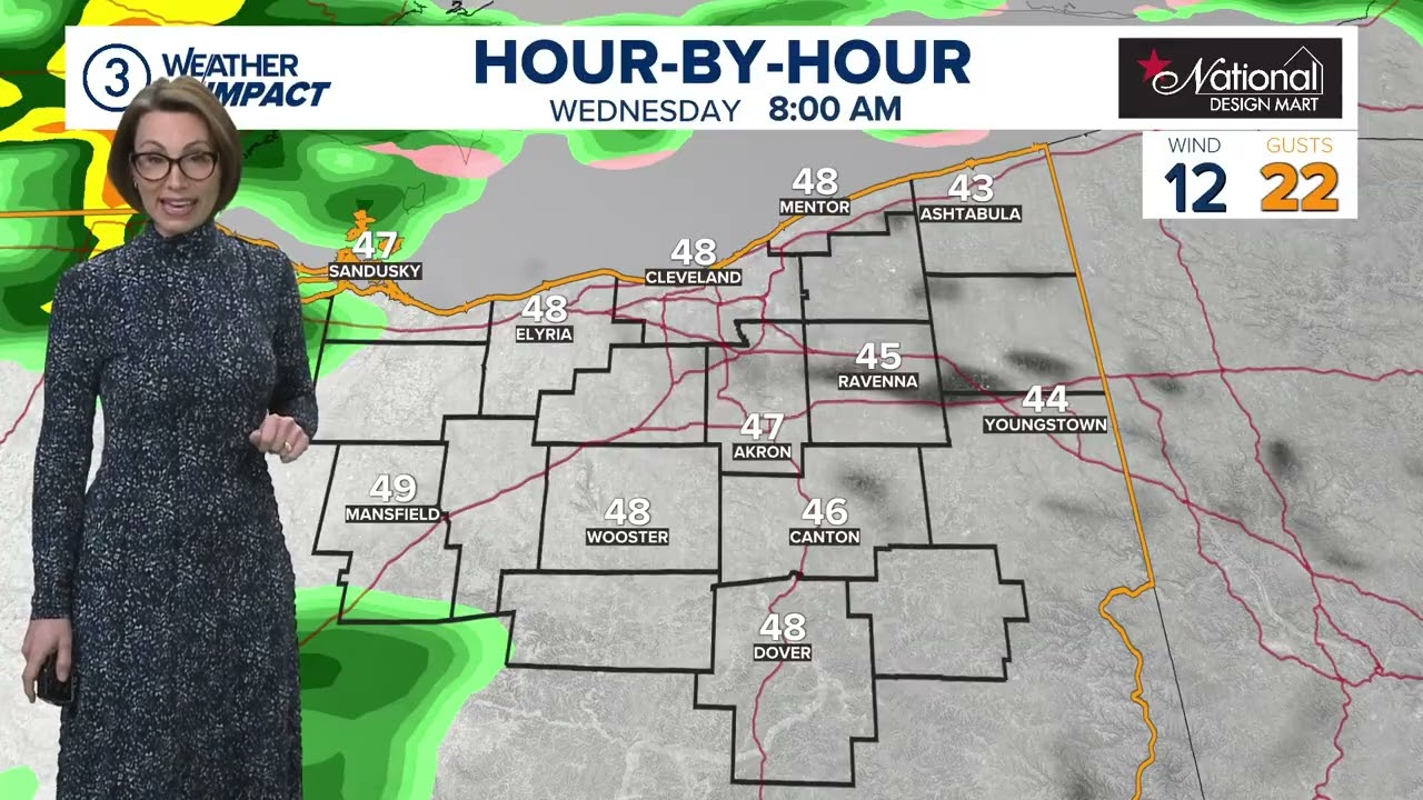 Northeast Ohio weather forecast: Here comes the rain