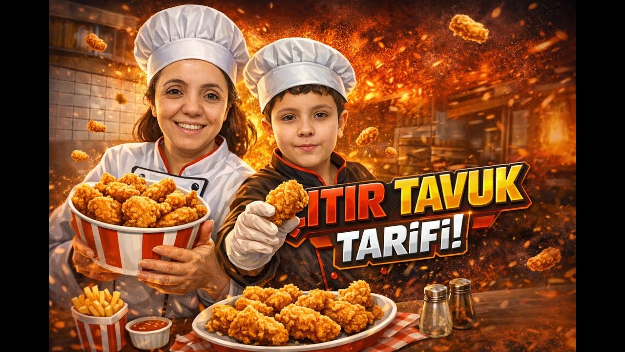 ANNEMLE ÇITIR TAVUK MENÜSÜ YAPTIK