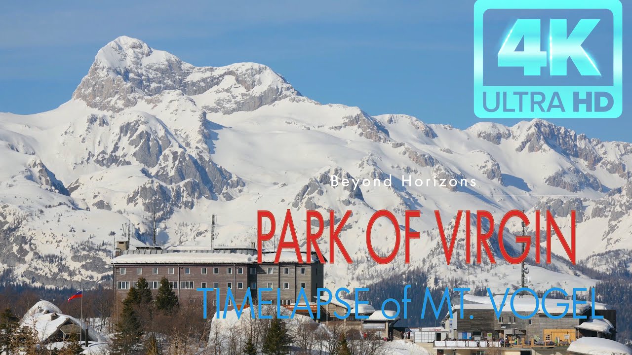 Park of Virgin (Skiing at Vogel, Slovenia in 4K-UHD)