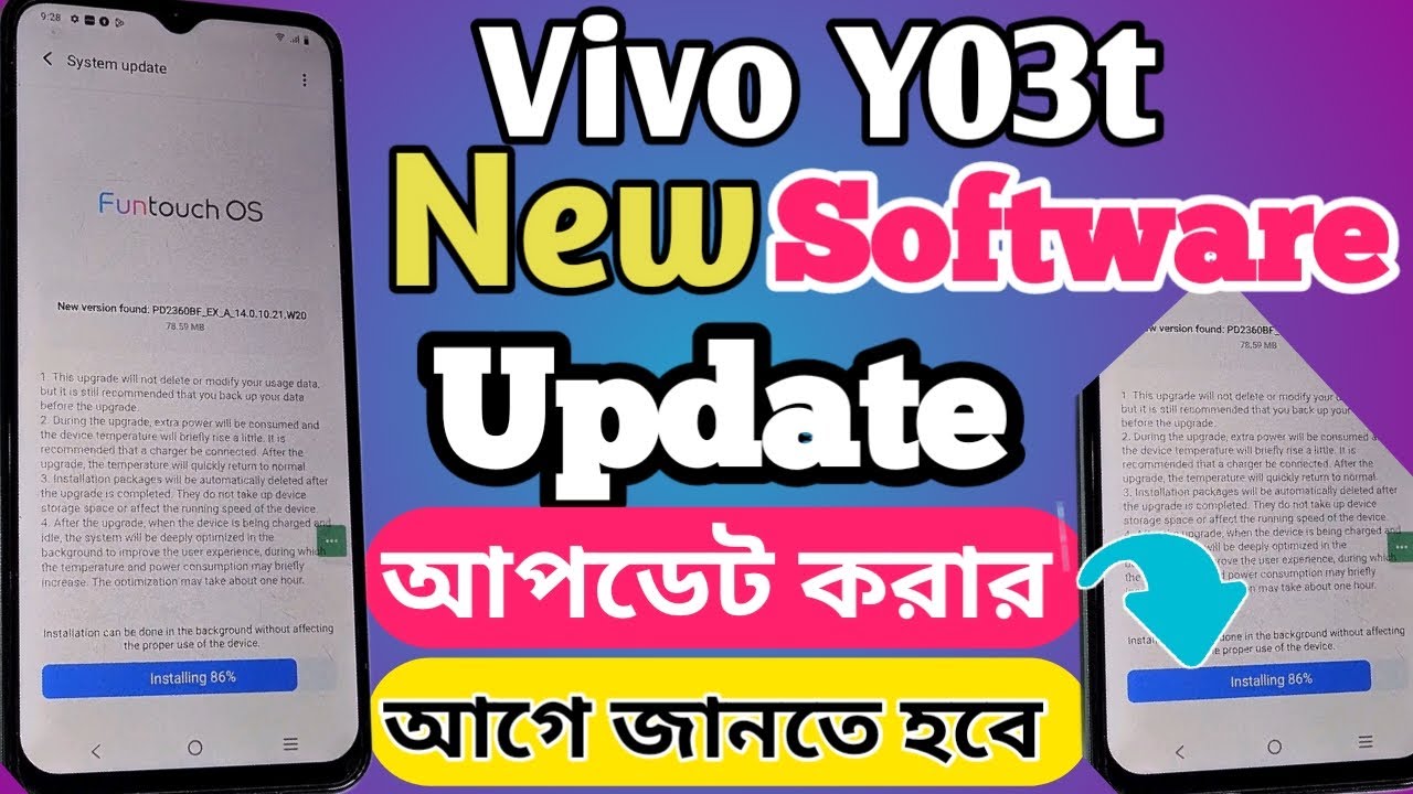 Vivo Y03T software Update // How to software update Vivo Y03t