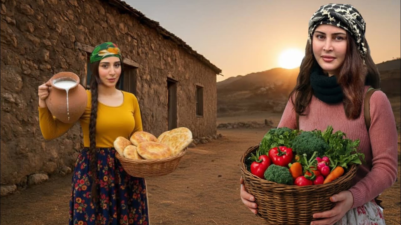 A Day in Our Village: Daily Life & Traditional Yogurt Dish!