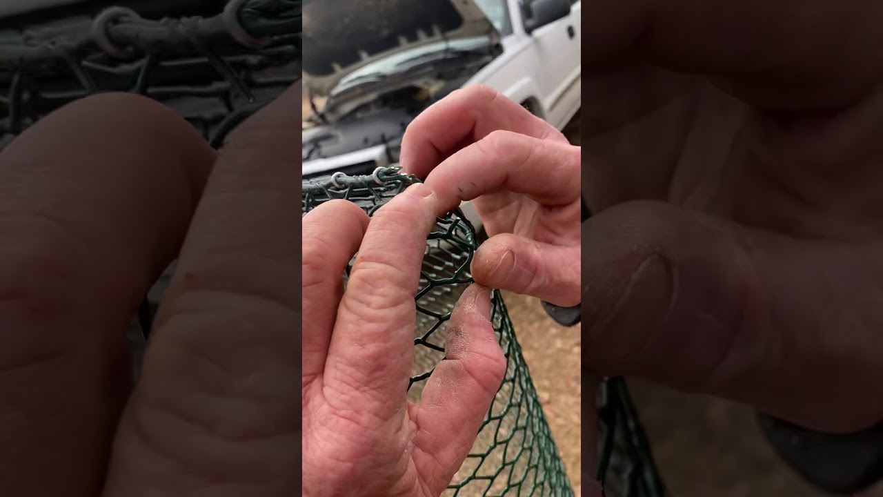How to make crawfish traps (commercial fishing traps)
