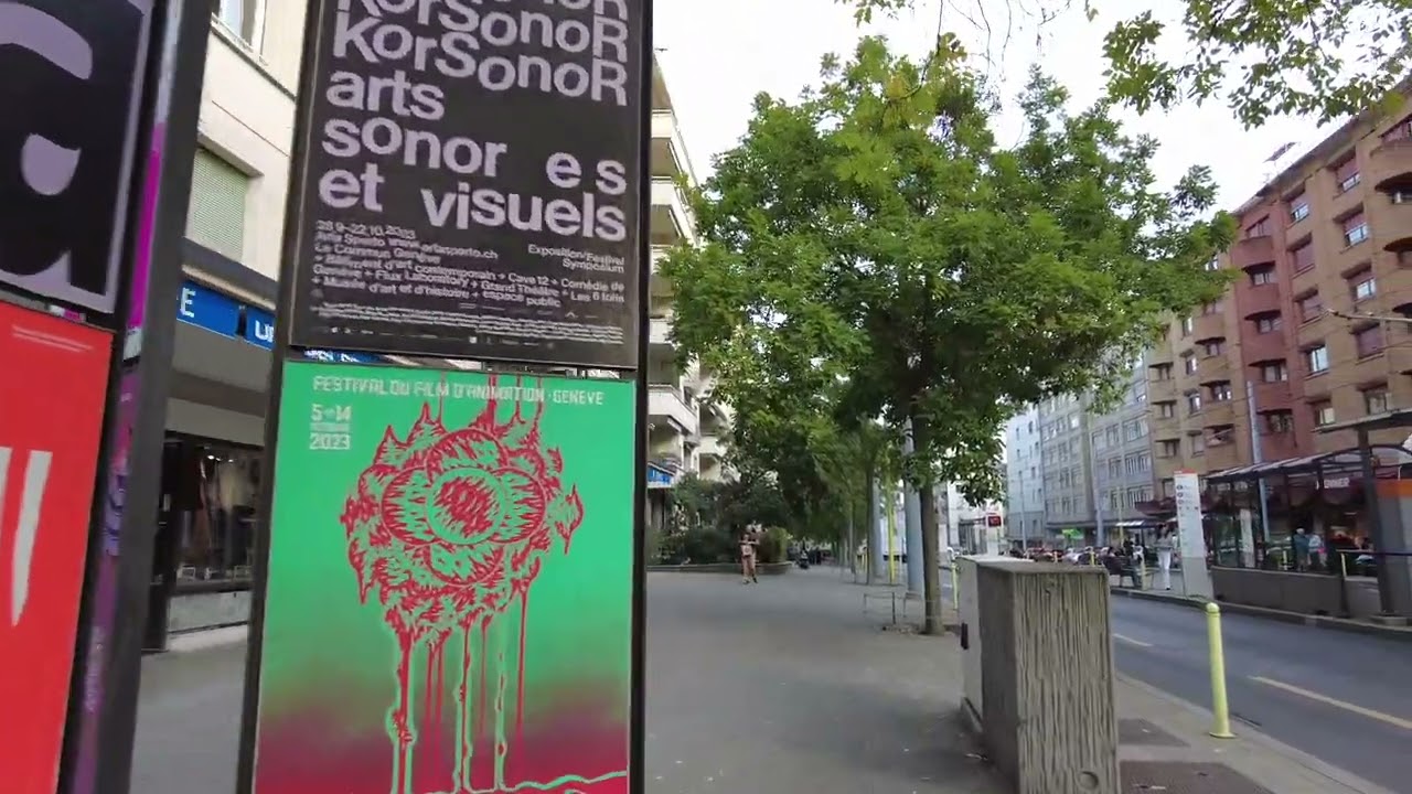 Geneva walk from Servette to Bel Air 20231003