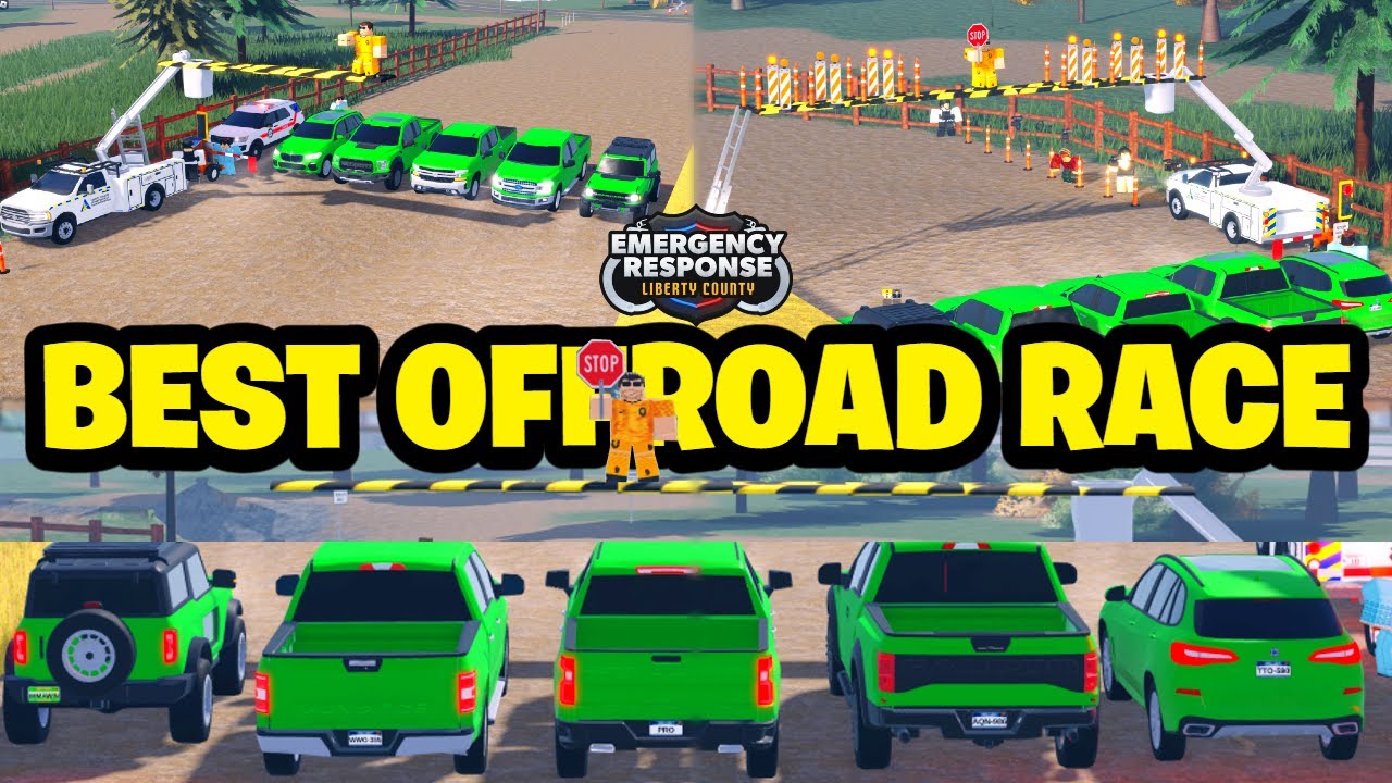 Huge Offroading Race In ERLC! (Liberty County)